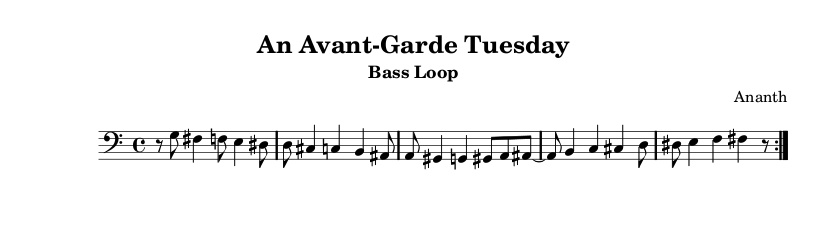 Ananth - Avantgarde Tuesday. Bass preview